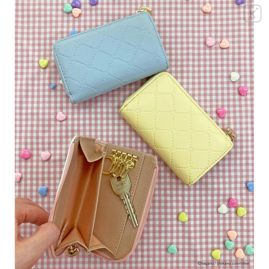 Japan Chiikawa Zipper Coin & Key Case - Hachiware - 3