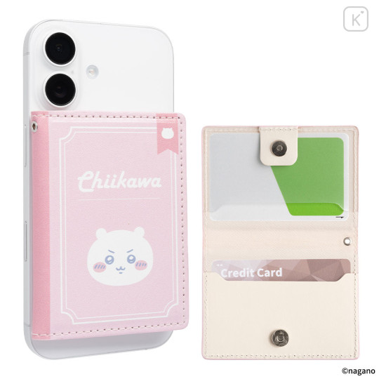 Japan Chiikawa MagSafe Card Wallet - Hachiware - 4