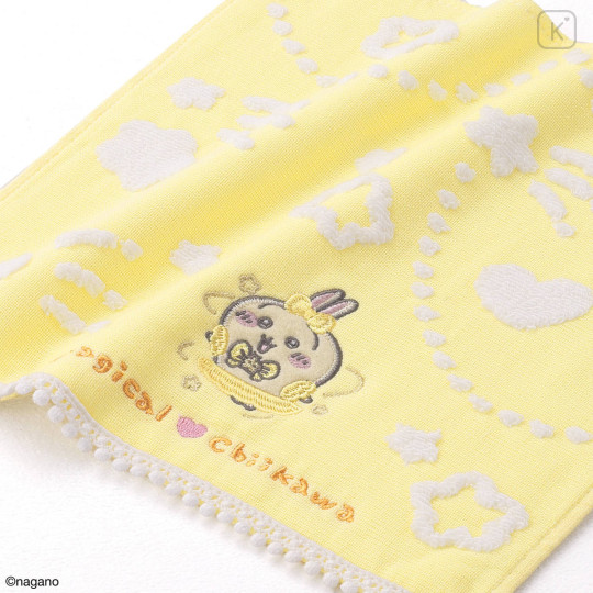 Japan Chiikawa Towel Handkerchief - Usagi : Transformation Yellow - 2
