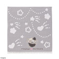 Japan Chiikawa Towel Handkerchief - Rakko : Transformation Gray - 1