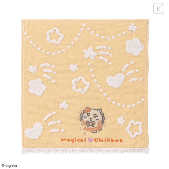 Japan Chiikawa Towel Handkerchief - Shisa : Transformation Orange - 1