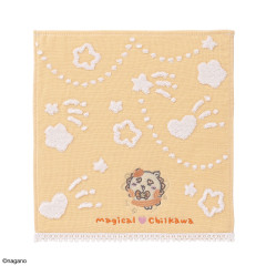 Japan Chiikawa Towel Handkerchief - Shisa : Transformation Orange