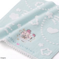 Japan Chiikawa Towel Handkerchief - Furuhonya Kani-chan : Transformation Light Blue - 2