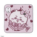 Japan Chiikawa Towel Handkerchief - Chiikawa : Bad Version Pink - 1