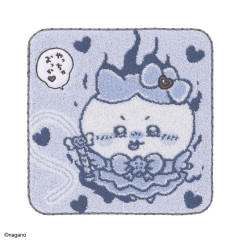 Japan Chiikawa Towel Handkerchief - Hachiware : Bad Version Blue