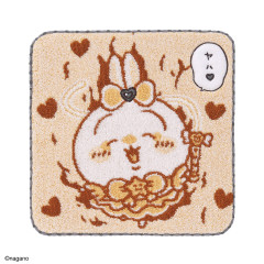 Japan Chiikawa Towel Handkerchief - Usagi : Bad Version Orange