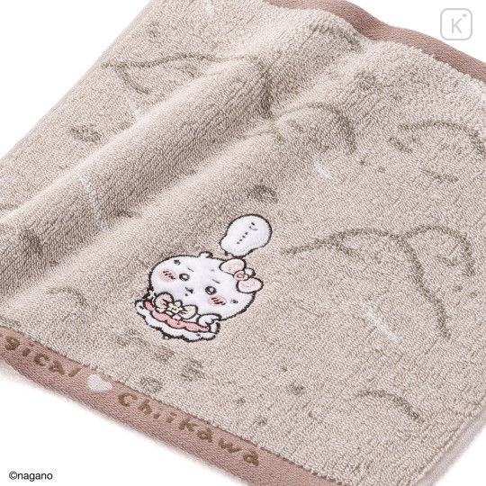 Japan Chiikawa Towel Handkerchief - Chiikawa : The Final Battle Pink - 2