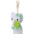 Japan Sanrio Chokkorisan Key Charm Mascot - Hello Kitty : Clover - 2