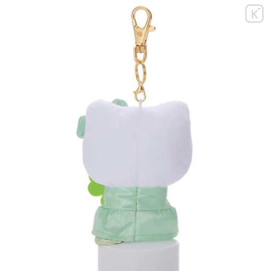 Japan Sanrio Chokkorisan Key Charm Mascot - Hello Kitty : Clover - 4