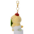 Japan Sanrio Chokkorisan Key Charm Mascot - Pompompurin : Clover - 3