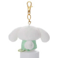 Japan Sanrio Chokkorisan Key Charm Mascot - Cinnamoroll : Clover - 4