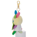 Japan Sanrio Chokkorisan Key Charm Mascot - Usahana : Clover - 3