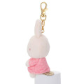 Japan Miffy Chokkorisan Key Charm Mascot - Miffy : Strawberry Chocolate - 3
