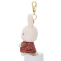 Japan Miffy Chokkorisan Key Charm Mascot - Miffy : Milk Chocolate - 3