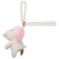 Japan Peanuts Chokkorisan Key Charm Mascot - Snoopy : White & Strawberry Cacao - 3