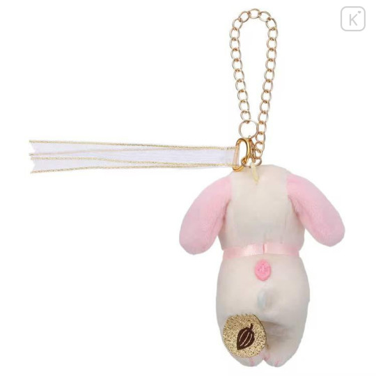 Japan Peanuts Chokkorisan Key Charm Mascot - Snoopy : White & Strawberry Cacao - 4
