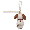 Japan Peanuts Chokkorisan Key Charm Mascot - Snoopy : White & Milk Cacao - 4