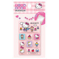 Japan Sanrio Tile Seal Mirror - Hello Kitty : Pink - 1