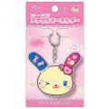 Japan Sanrio Rhinestone Acrylic Keychain - Usahana : Kogal - 1