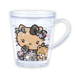 Japan Sanrio Wobbly Glitter Cup - Hello Kitty : Gal Check