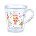 Japan Sanrio Wobbly Glitter Cup - Suntanned - 1