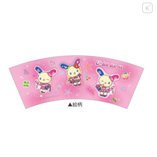 Japan Sanrio Wobbly Glitter Cup - Usahana - 2