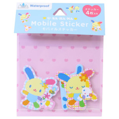 Japan Sanrio Mobile Sticker Pack - Usahana