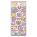 Japan Monchhichi Heisei Happy Phone Sticker - Monchhichi-chan & Monchhichi-kun : Sweet - 1