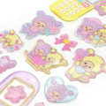 Japan Monchhichi Heisei Happy Phone Sticker - Monchhichi-chan & Monchhichi-kun : Sweet - 2