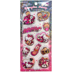Japan Sanrio Spangles Party Sticker - Hello Kitty : Gal Art