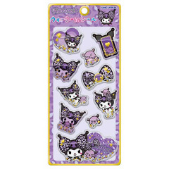 Japan Sanrio Water In Seal - Kuromi : Leopard
