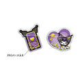 Japan Sanrio Water In Seal - Kuromi - 2
