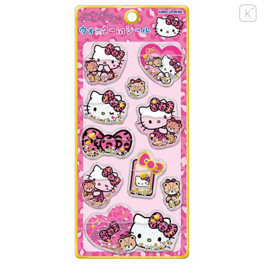 Japan Sanrio Water In Seal - Hello Kitty - 1