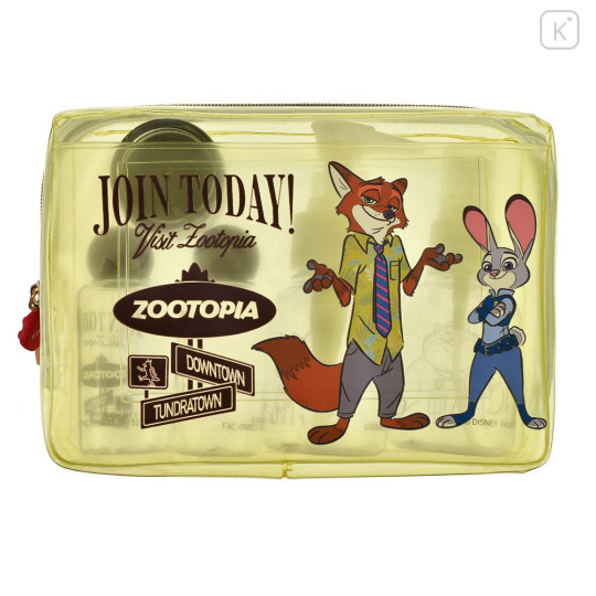 Japan Disney Store Pump & Spray Bottle & Case & Pouch Set - Zootopia : Judy Hopps & Nick Wilde & Clawhauser Travel - 2