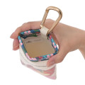 Japan Disney Store Mini Squeeze Pinch Pouch with Carabiner - Zootopia : Nick Wilde Tropical - 3