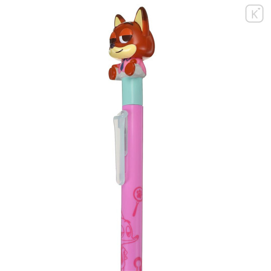 Japan Disney Store Action Mascot Ballpoint Pen - Zootopia 2 : Nick Wilde Vibration - 3