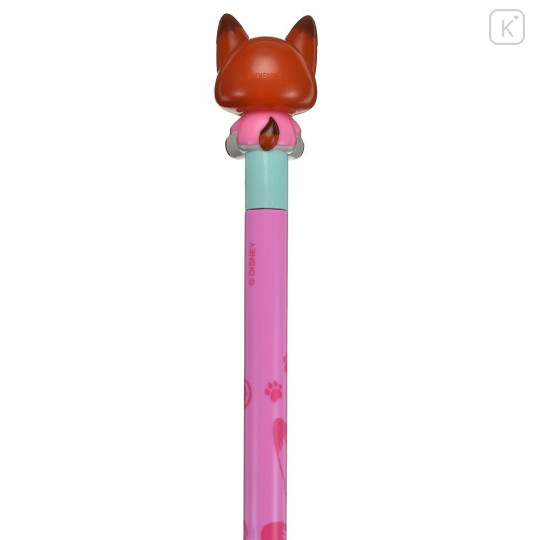 Japan Disney Store Action Mascot Ballpoint Pen - Zootopia 2 : Nick Wilde Vibration - 4