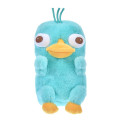Japan Disney Store Fluffy Plush Pen Case - Perry the Platypus : Phineas and Ferb - 2