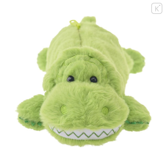 Japan Disney Store Fluffy Plush Pen Case - Toy Story : Rex - 2