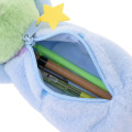 Japan Disney Store Fluffy Plush Pen Case - Toy Story : Little Green Men / Aliens - 6