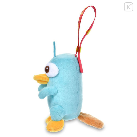 Japan Disney Store Plush Keychain Bag Charm - Perry the Platypus : Phineas and Ferb - 3