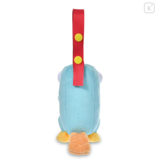 Japan Disney Store Plush Keychain Bag Charm - Perry the Platypus : Phineas and Ferb - 4