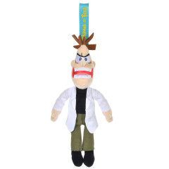 Japan Disney Store Plush Keychain Bag Charm - Perry the Platypus : Phineas and Ferb Evil Doctor Heinz Doofenshmirtz