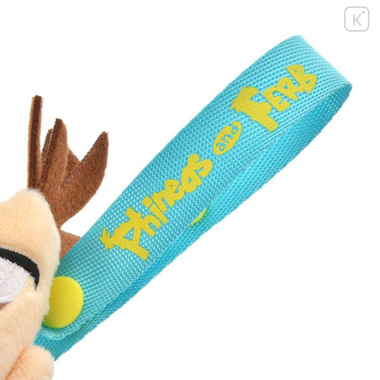 Japan Disney Store Plush Keychain Bag Charm - Perry the Platypus : Phineas and Ferb Evil Doctor Heinz Doofenshmirtz - 4