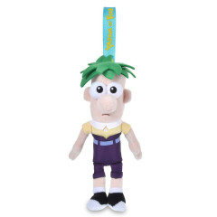 Japan Disney Store Plush Keychain Bag Charm - Perry the Platypus : Phineas and Ferb Ferb Fletcher