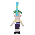 Japan Disney Store Plush Keychain Bag Charm - Perry the Platypus : Phineas and Ferb Ferb Fletcher - 4