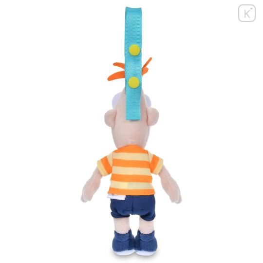 Japan Disney Store Plush Keychain Bag Charm - Perry the Platypus : Phineas and Ferb Phineas Flynn - 4