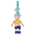 Japan Disney Store Plush Keychain Bag Charm - Perry the Platypus : Phineas and Ferb Phineas Flynn - 4