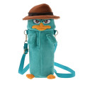 Japan Disney Store Water Bottle Holder with Shoulder Strap - Perry the Platypus : Phineas and Ferb Agent P - 1