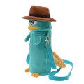 Japan Disney Store Water Bottle Holder with Shoulder Strap - Perry the Platypus : Phineas and Ferb Agent P - 2